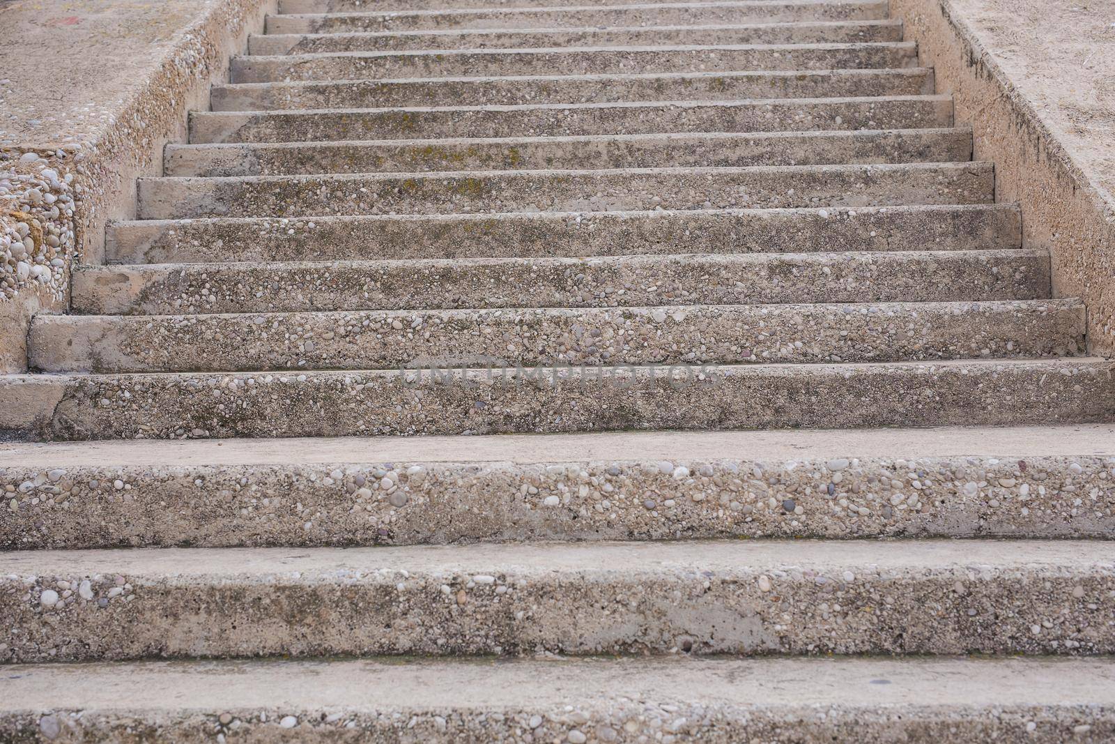 Abstract stairs and steps in the city