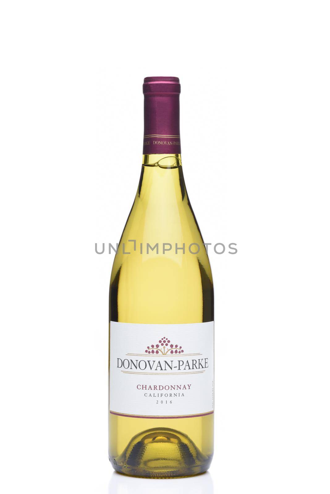 A Bottle of Donovan-Parke Chardonnay by sCukrov