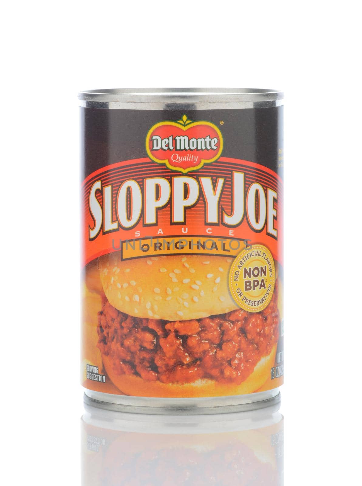 A can of Del Monte Sloppy Joe Sauce Original Flavor. by sCukrov