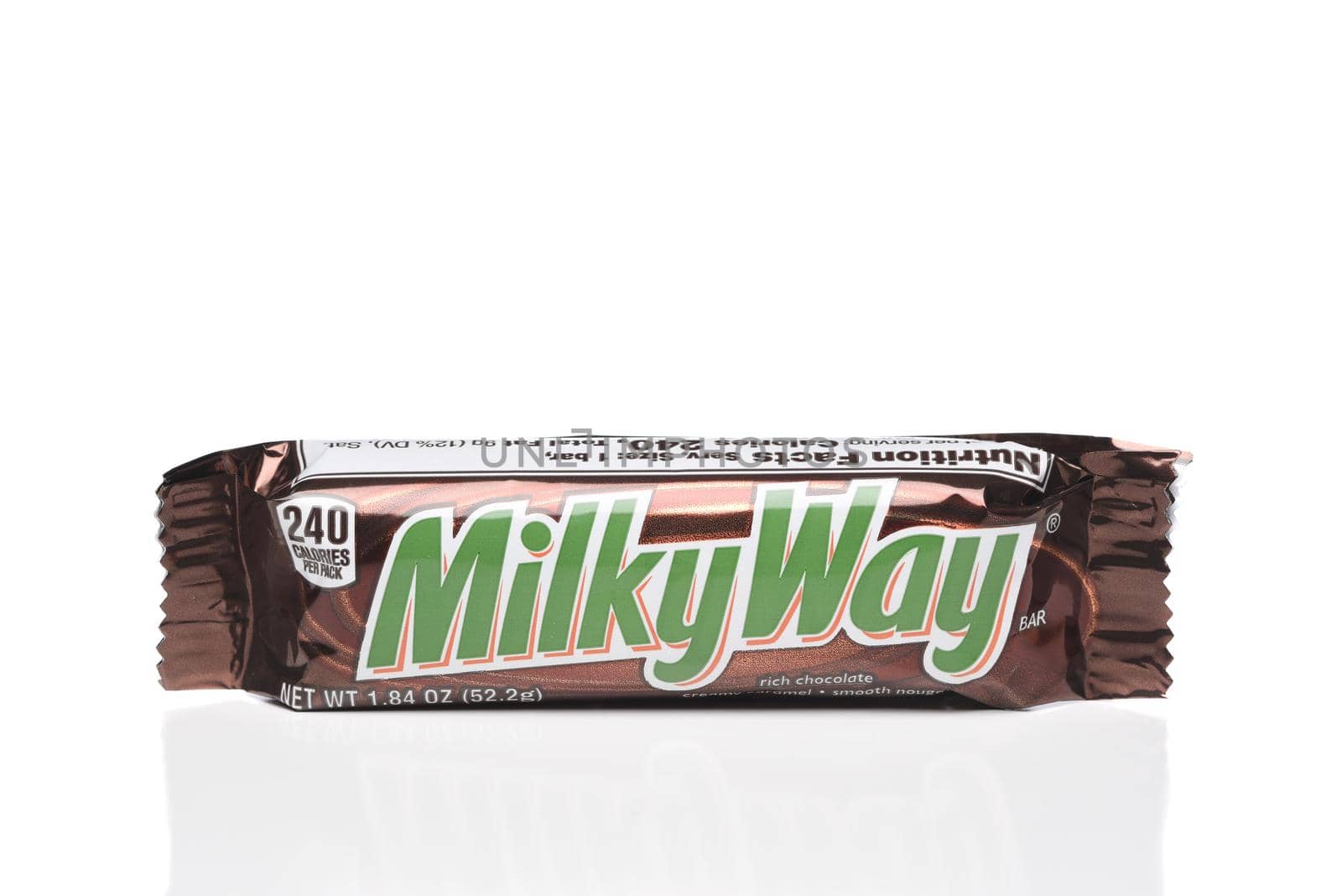 IRVINE, CALIFORNIA - 6 OCT 2020: A milky Way Candy Bar, from Mars. 