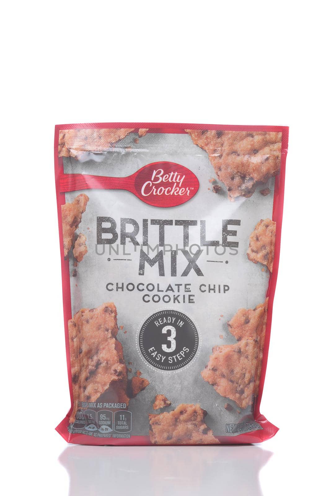 IRVINE, CALIFORNIA - 28 MAY 2021: A package of Betty Crocker Brittle Mix Chocolate Chip Cookies. by sCukrov