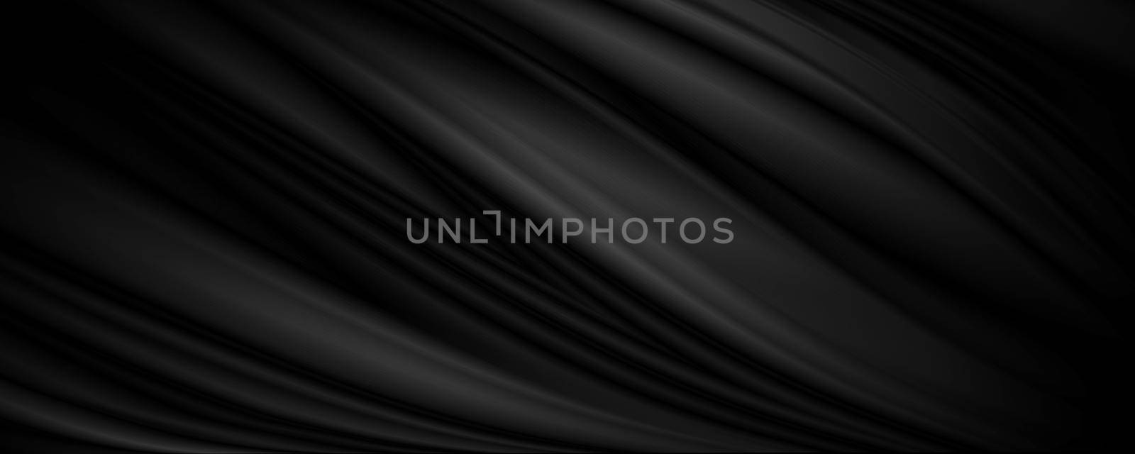 Black fabric texture background illustration