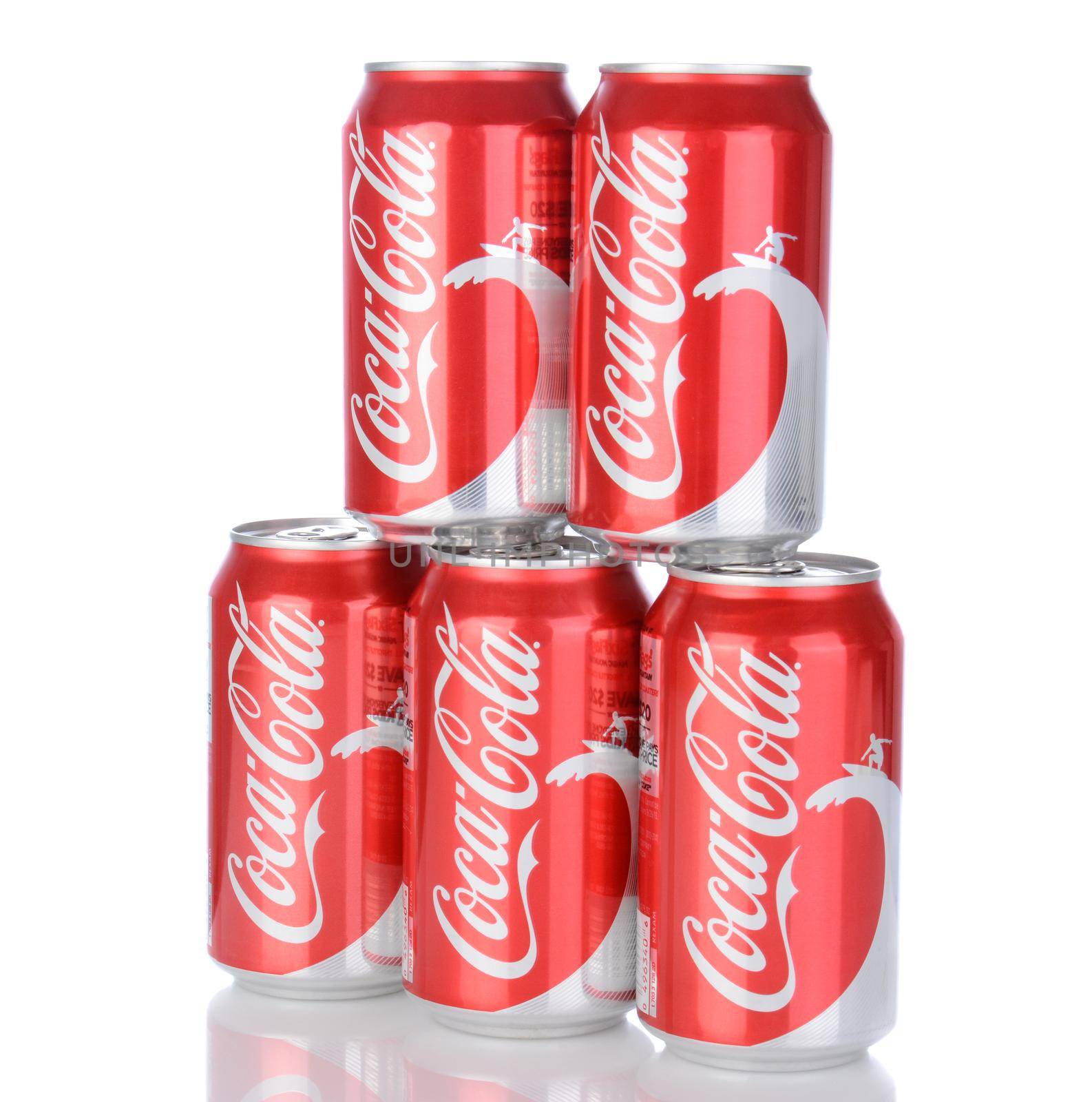 Five Cans of Coca-Cola by sCukrov