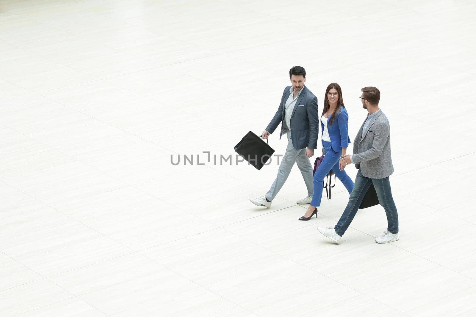 business people walking together.business concept