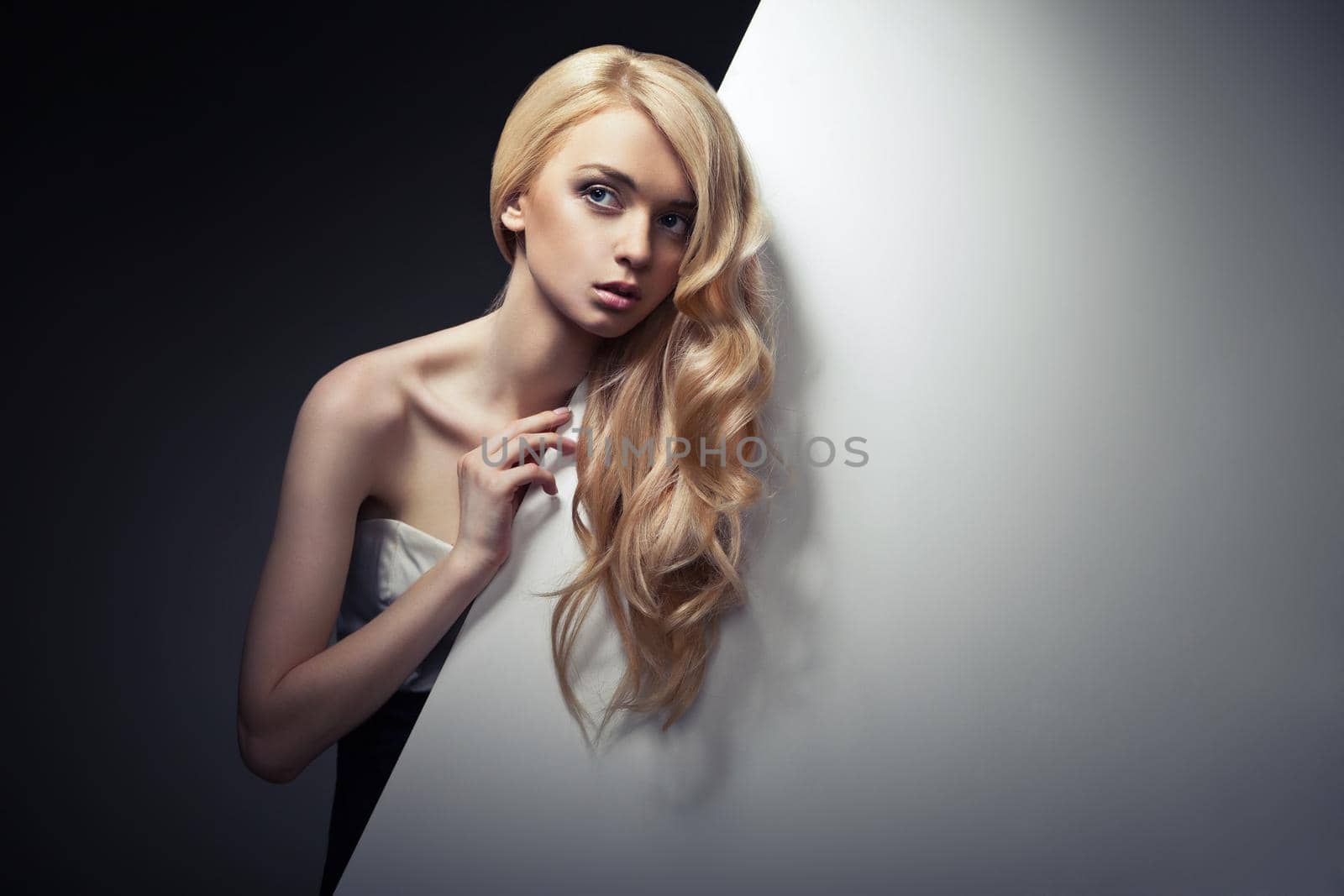 Beautiful Long Hair on an Attractive Woman by Julenochek