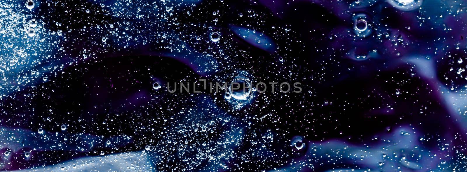 Abstract liquid banner background, paint splash, swirl pattern and water drops, beauty gel and cosmetic texture, contemporary magic art and science as luxury flatlay design.