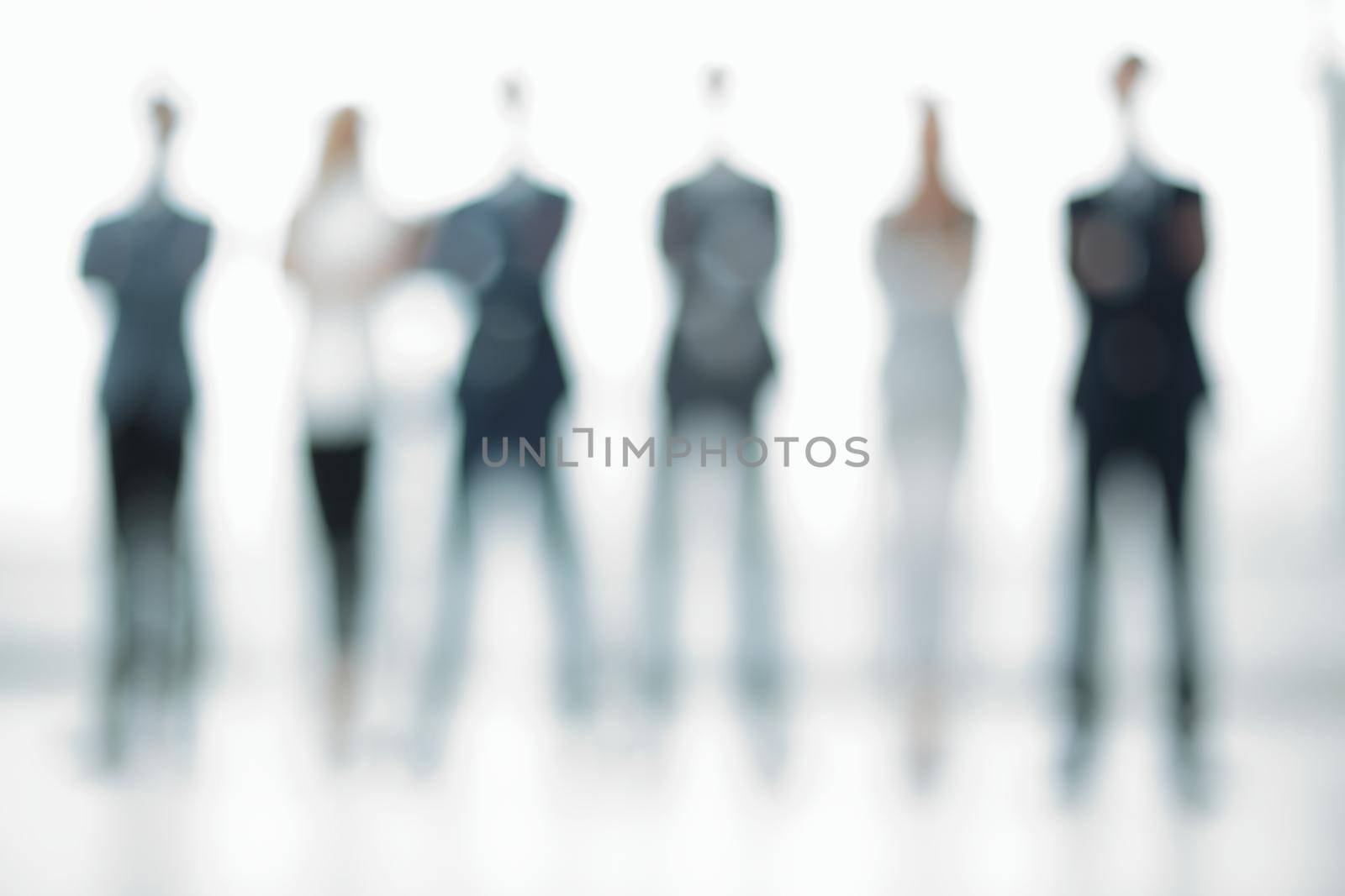 business background.a group of business people standing in the office.photo with copy space