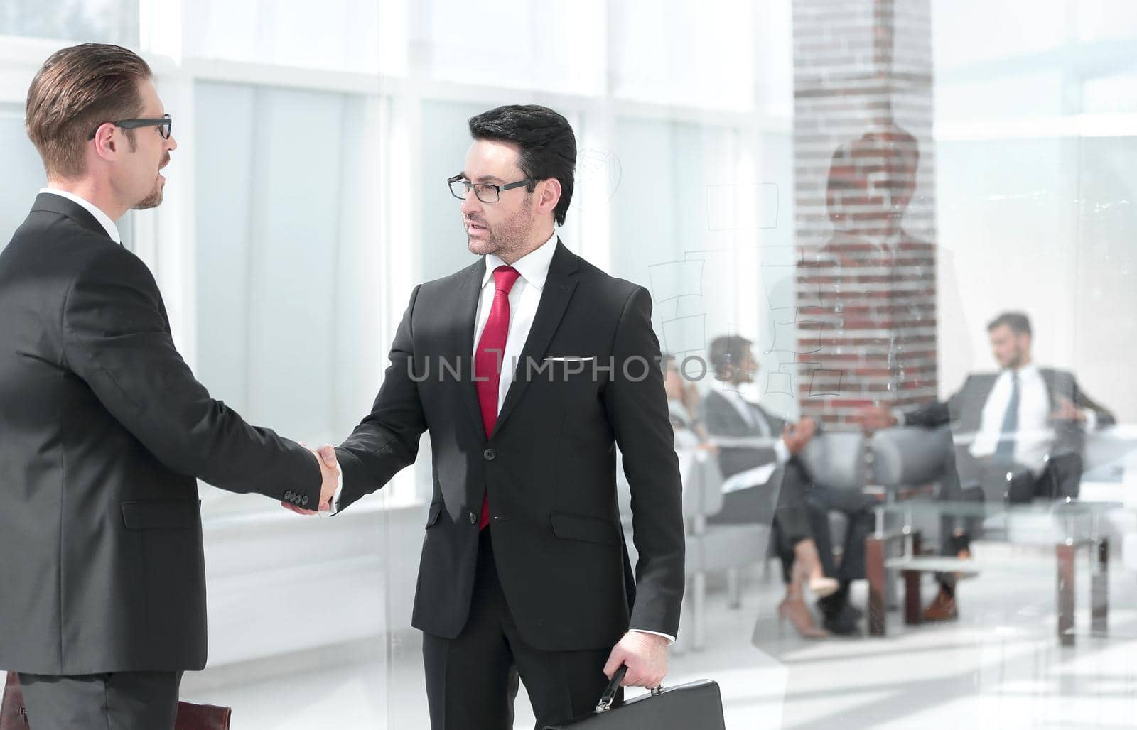 Business handshake close up, successful agreement concept, decision is made.