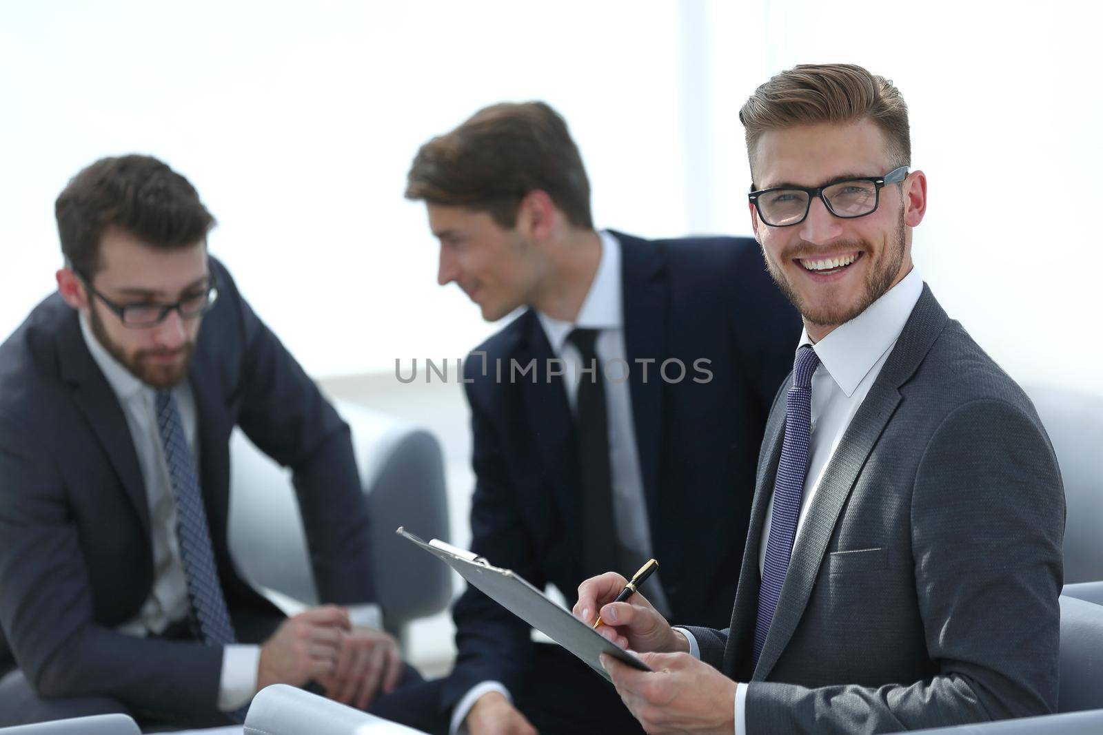 lawyer checking the terms of the new contract.photo with copy space