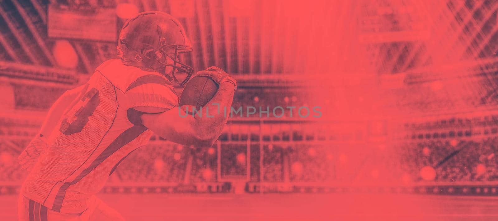 american football player throwing ball by dotshock