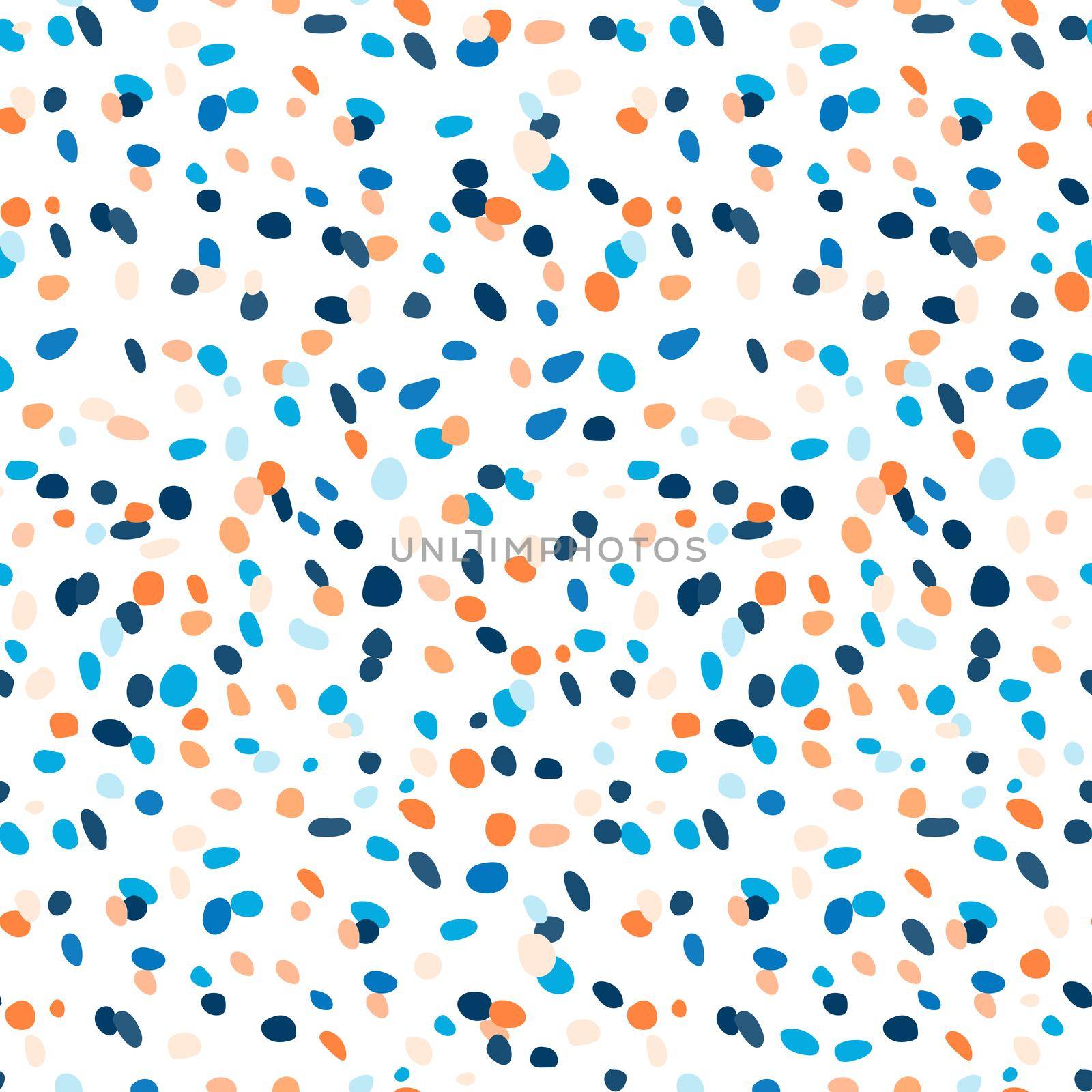 Confetti design for prints on fabric or packaging - Seamless pattern by natali_brill