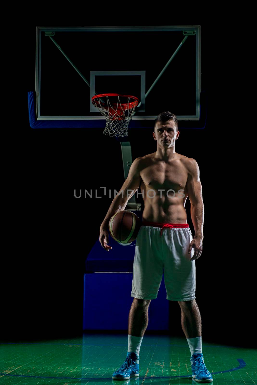 Basketball player portrait by dotshock