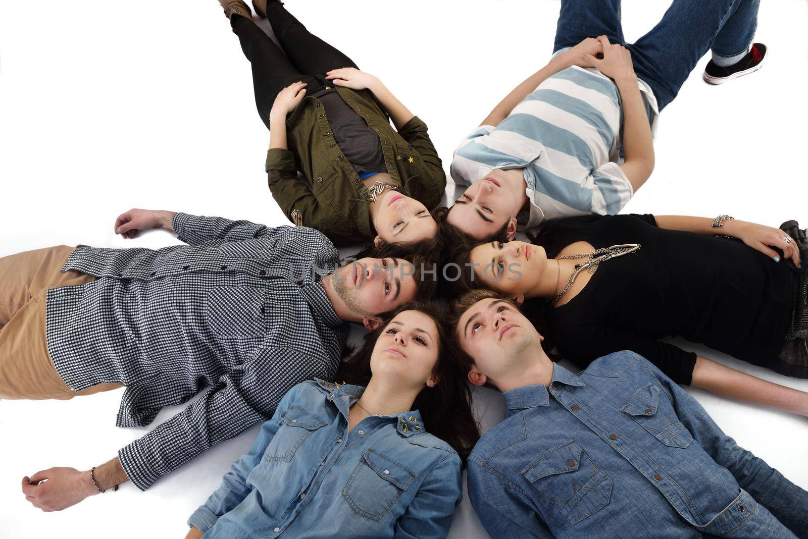 happy teens group by dotshock