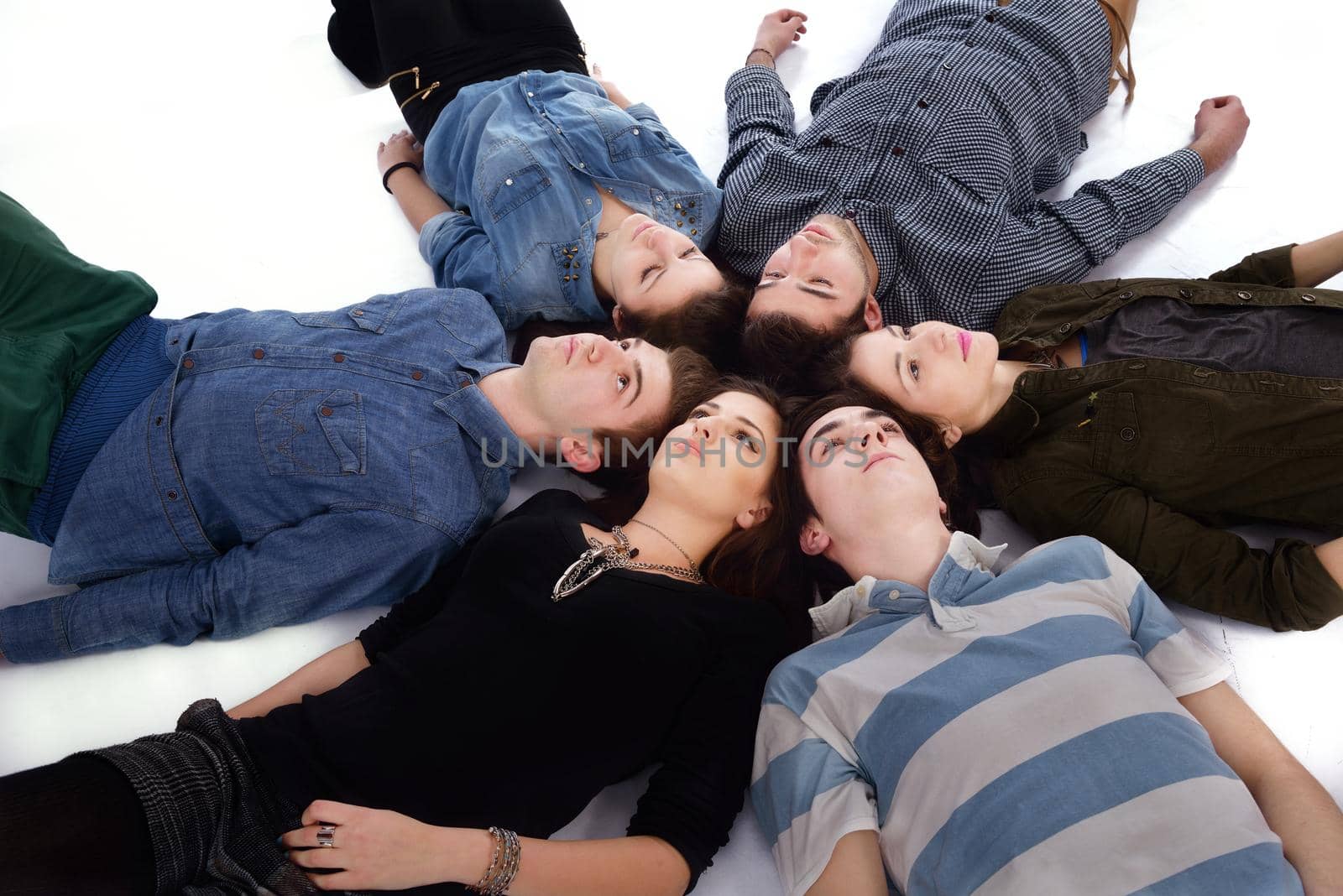 happy teens group by dotshock