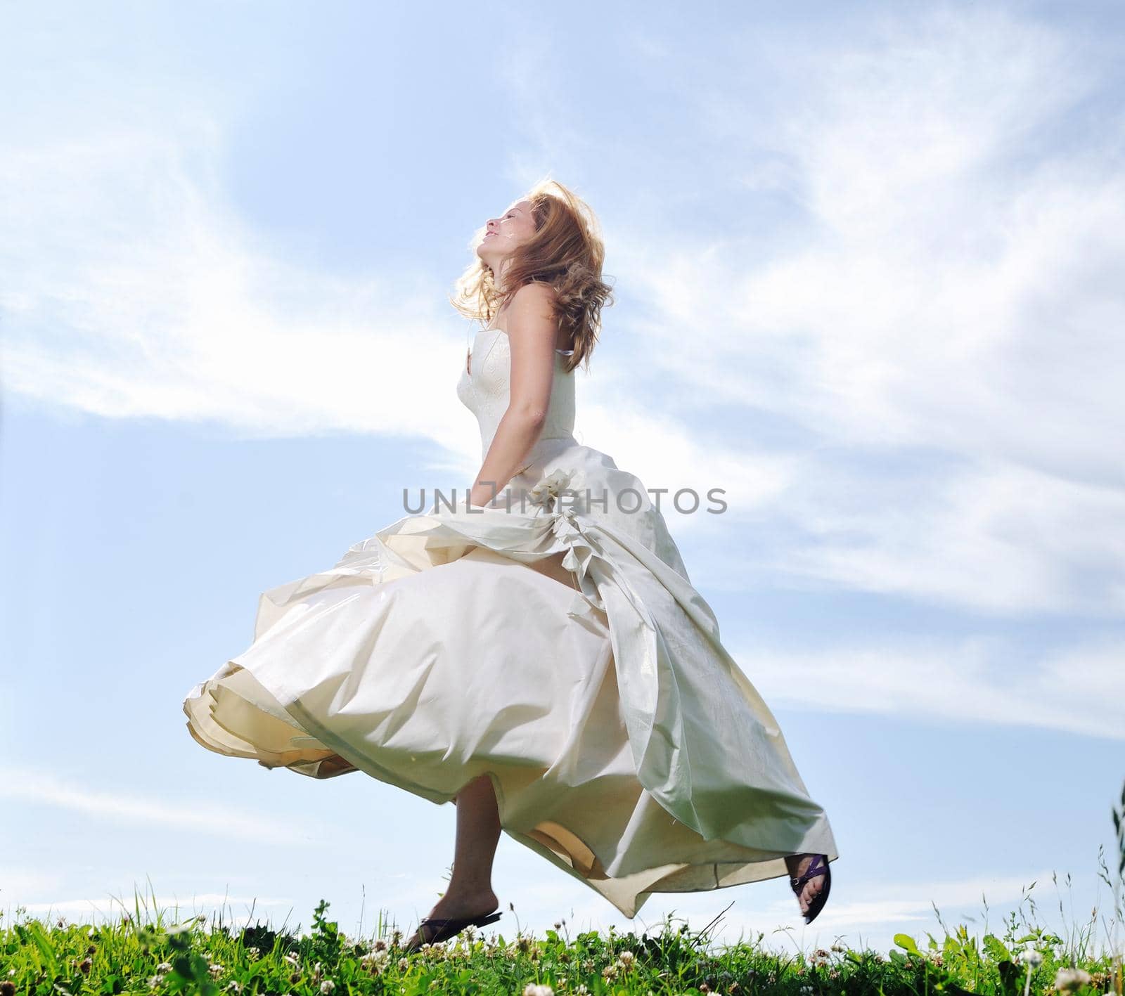 bride outdoor by dotshock