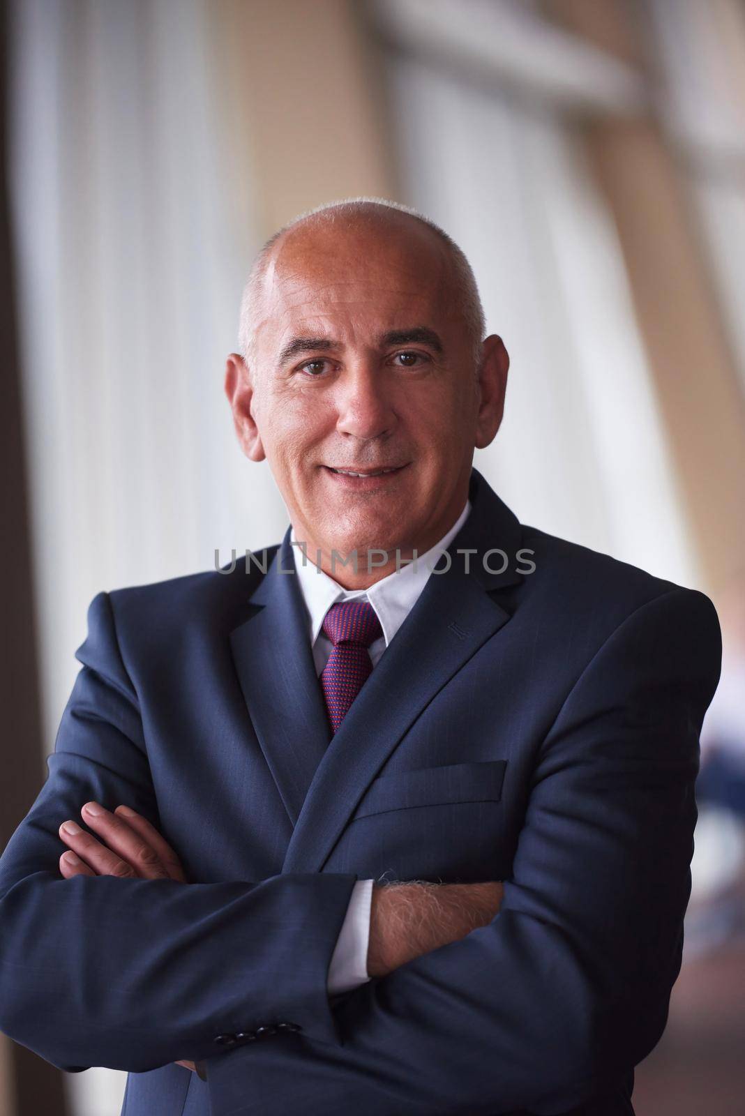 senior business man portrait by dotshock