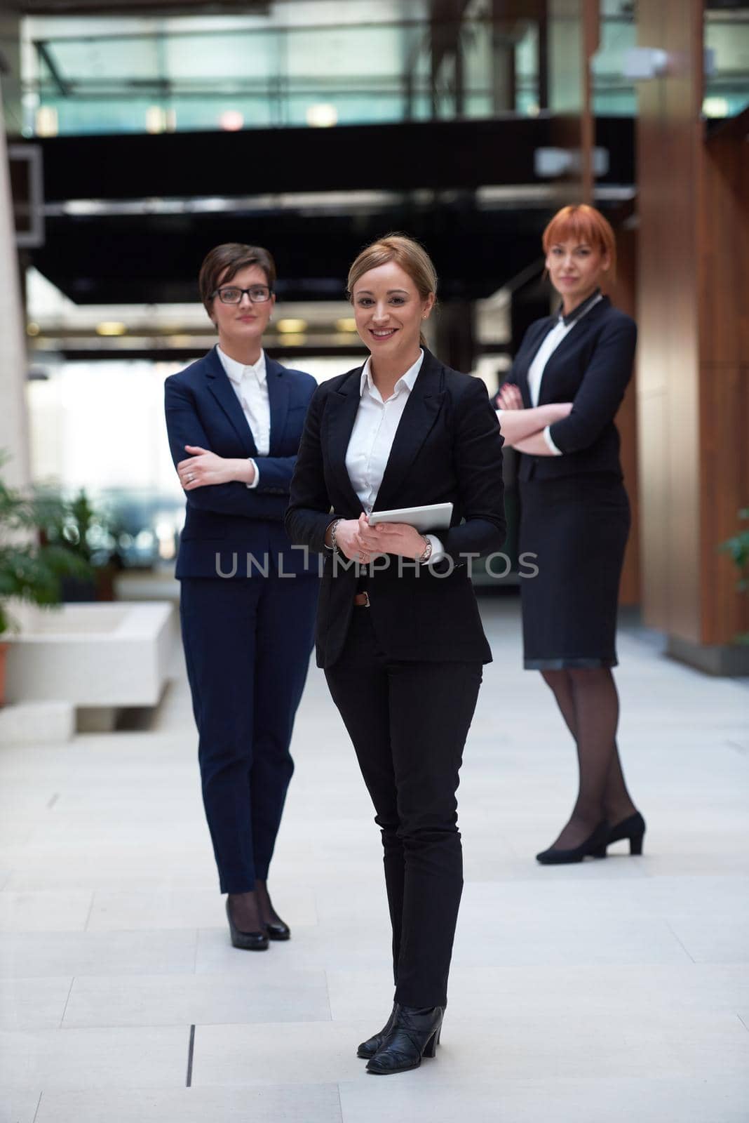 business woman team by dotshock