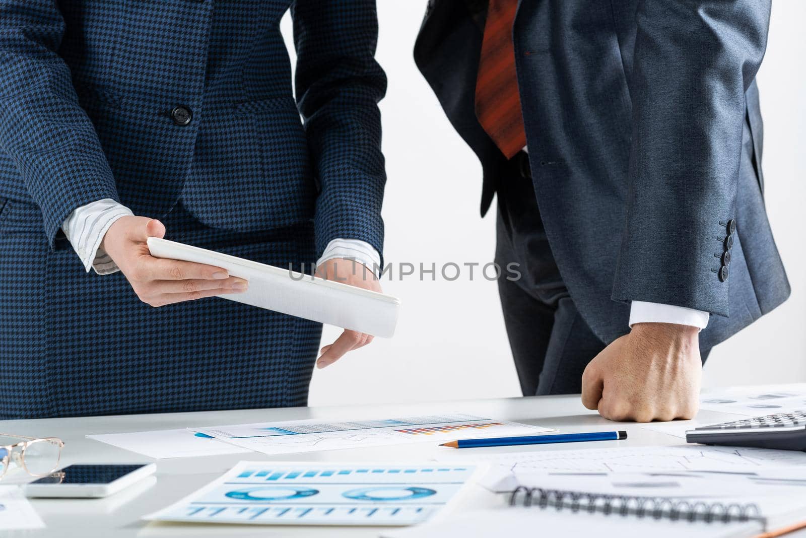 Business partnership concept with business people by adam121