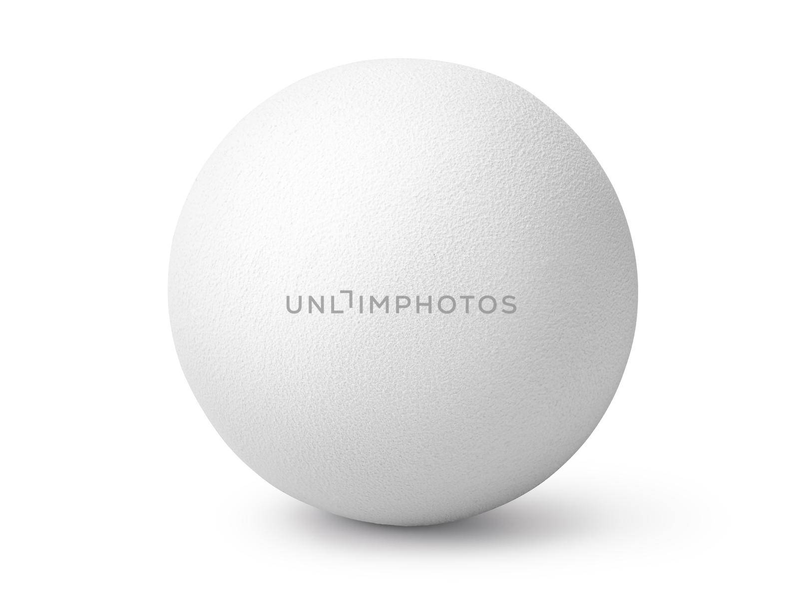 White ball isolated by Givaga