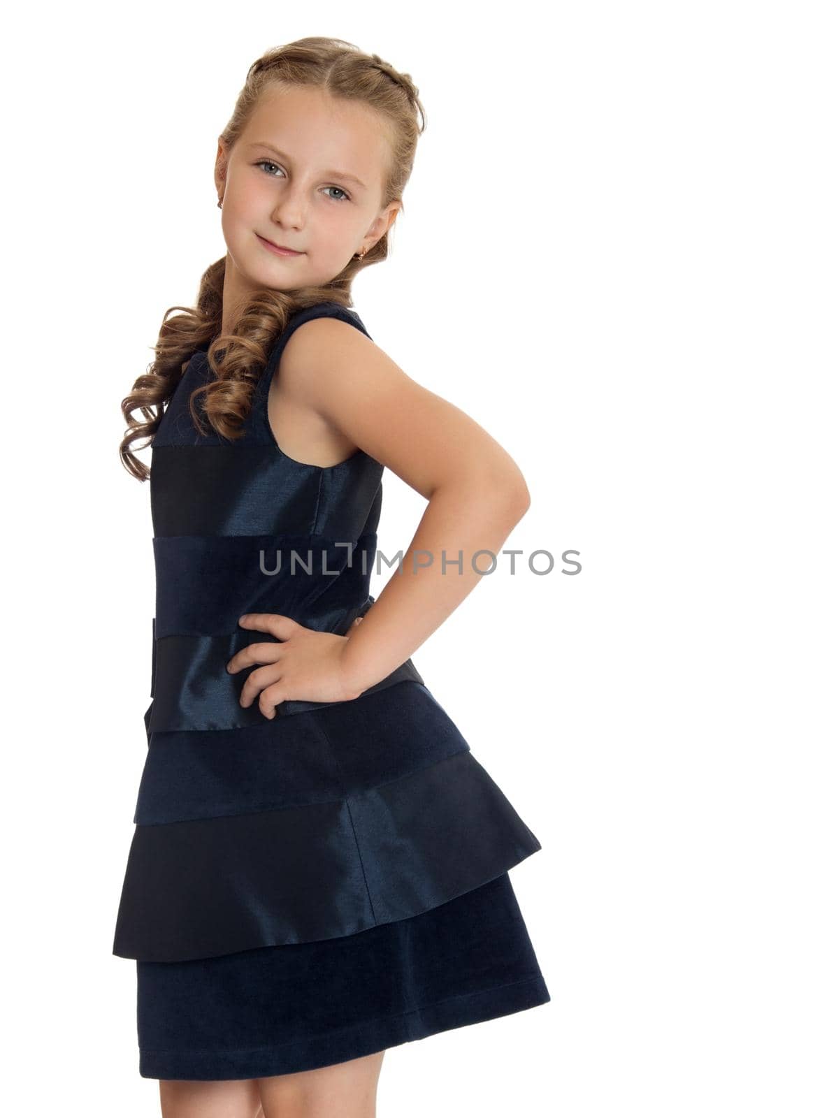 fashionable little schoolgirl by kolesnikov_studio