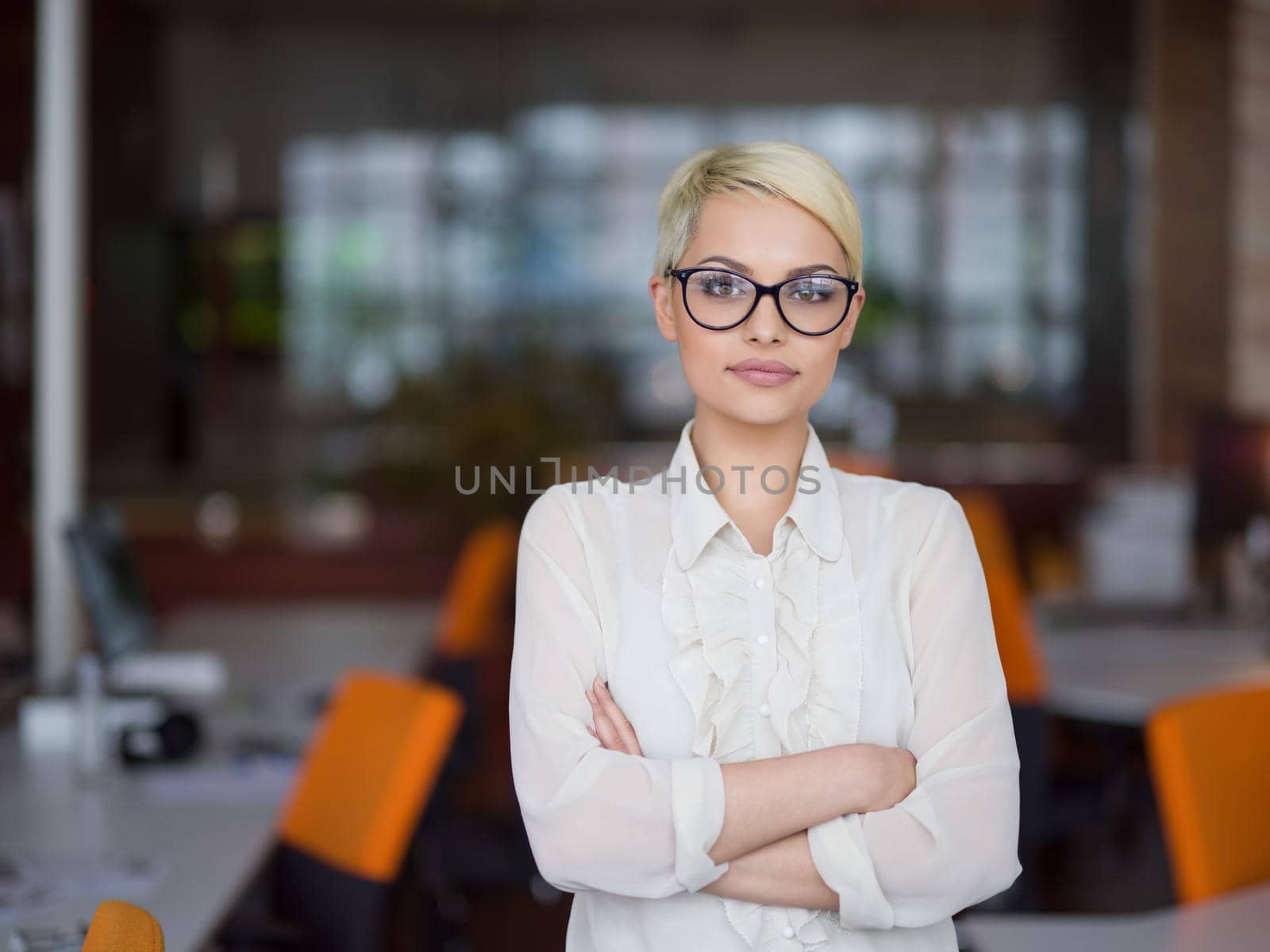 Portrait of successful Businesswoman by dotshock