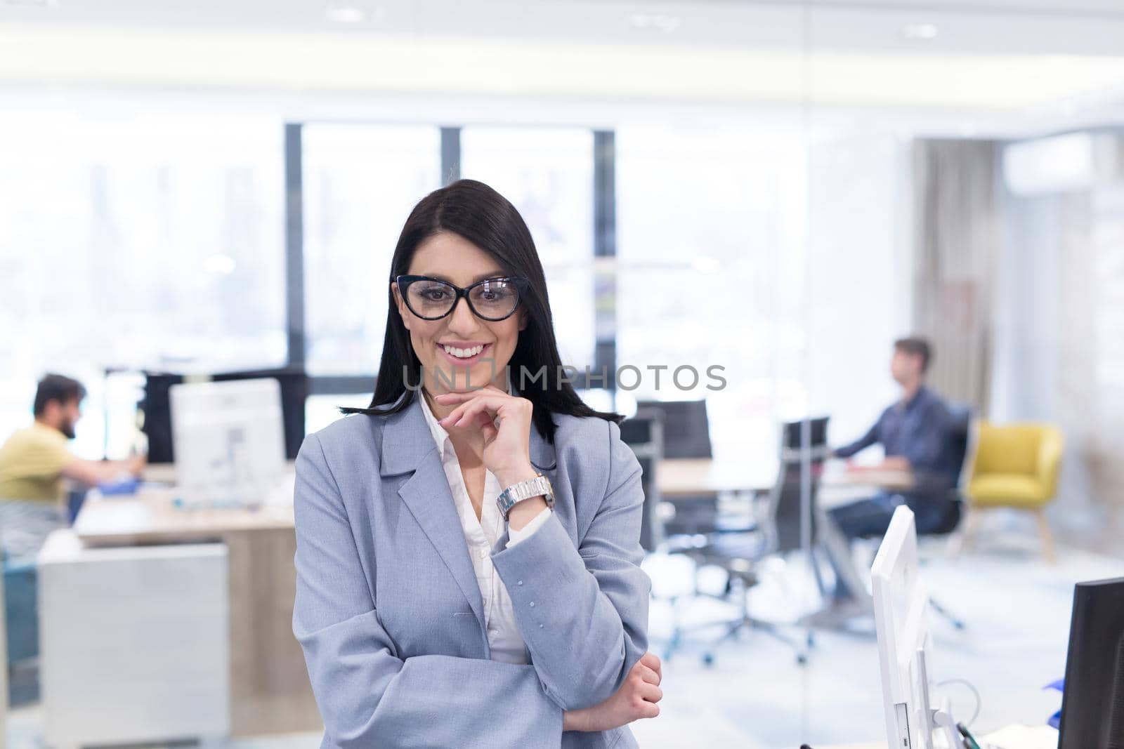 Portrait of successful Businesswoman by dotshock