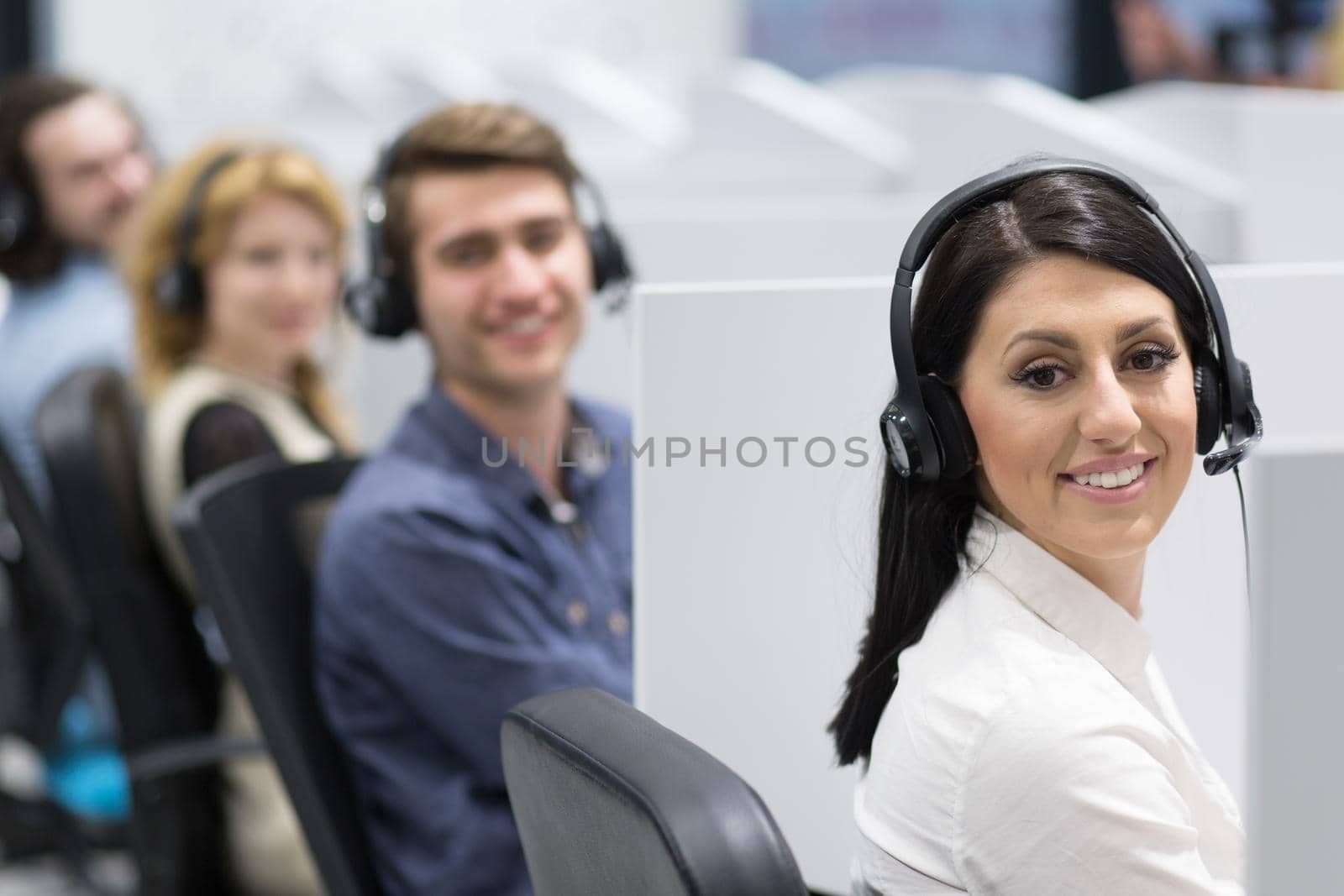 Call center operators by dotshock