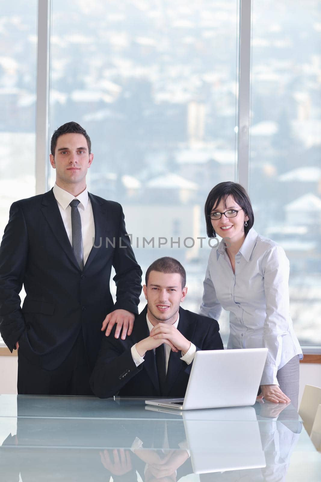 multi ethnic mixed adults  corporate business people team