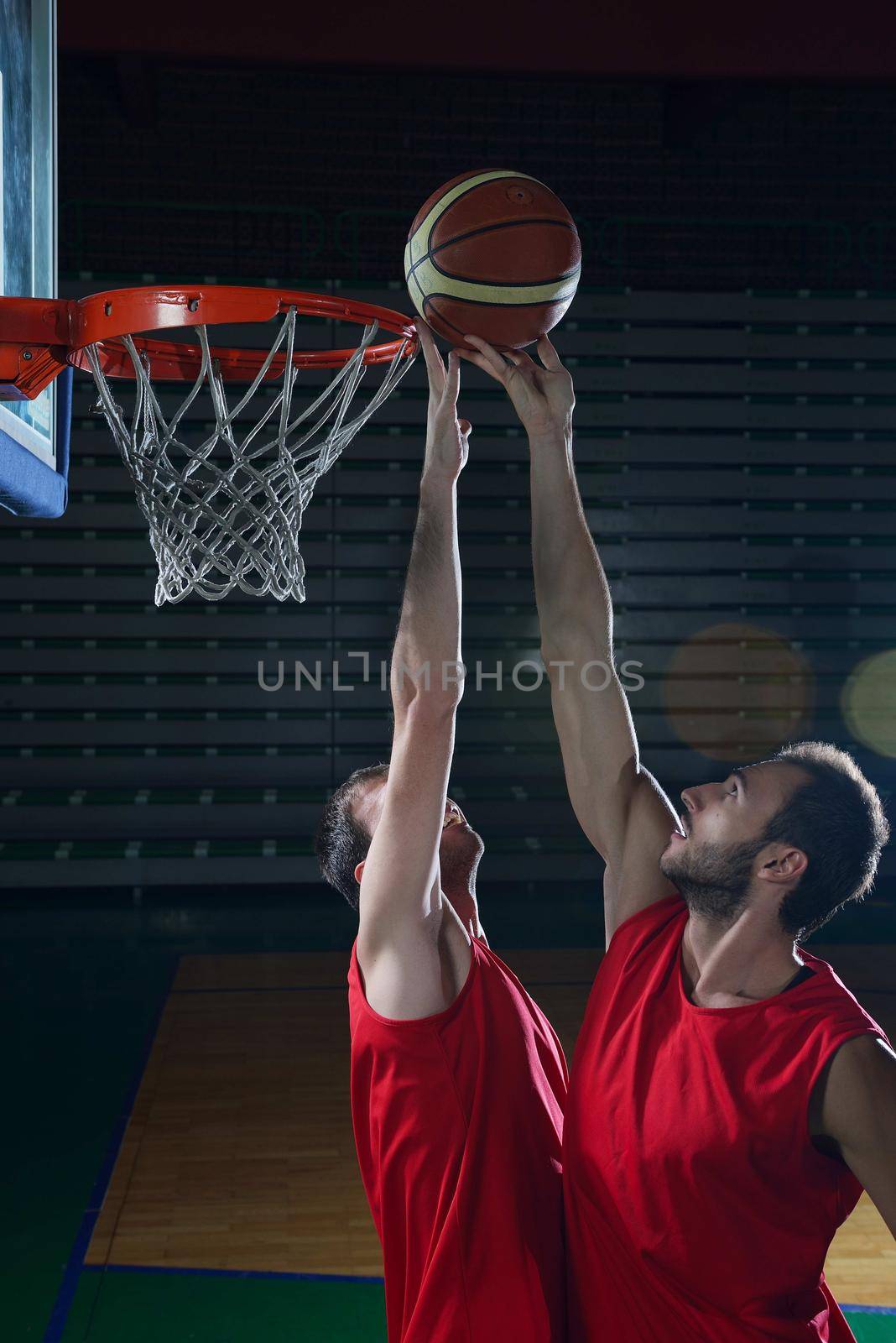 basketball player in action by dotshock