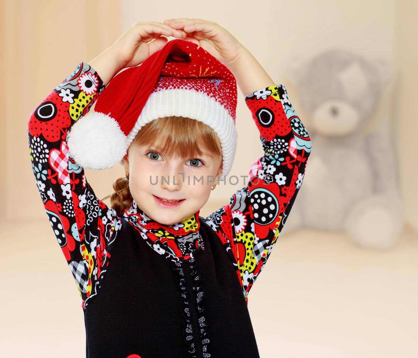 cheerful little girl by kolesnikov_studio