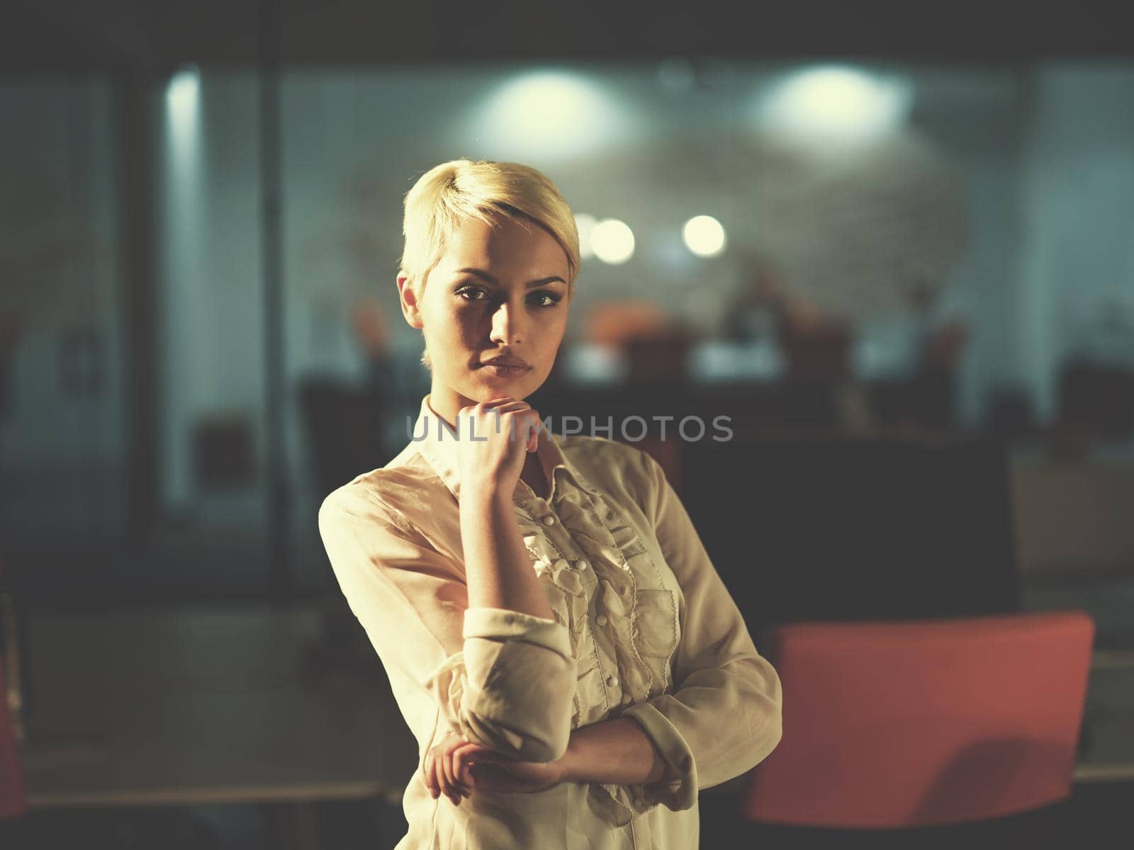 Portrait of successful Businesswoman by dotshock