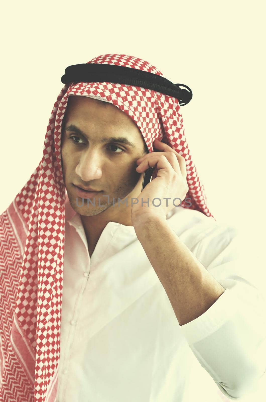 arab business man at bright office by dotshock