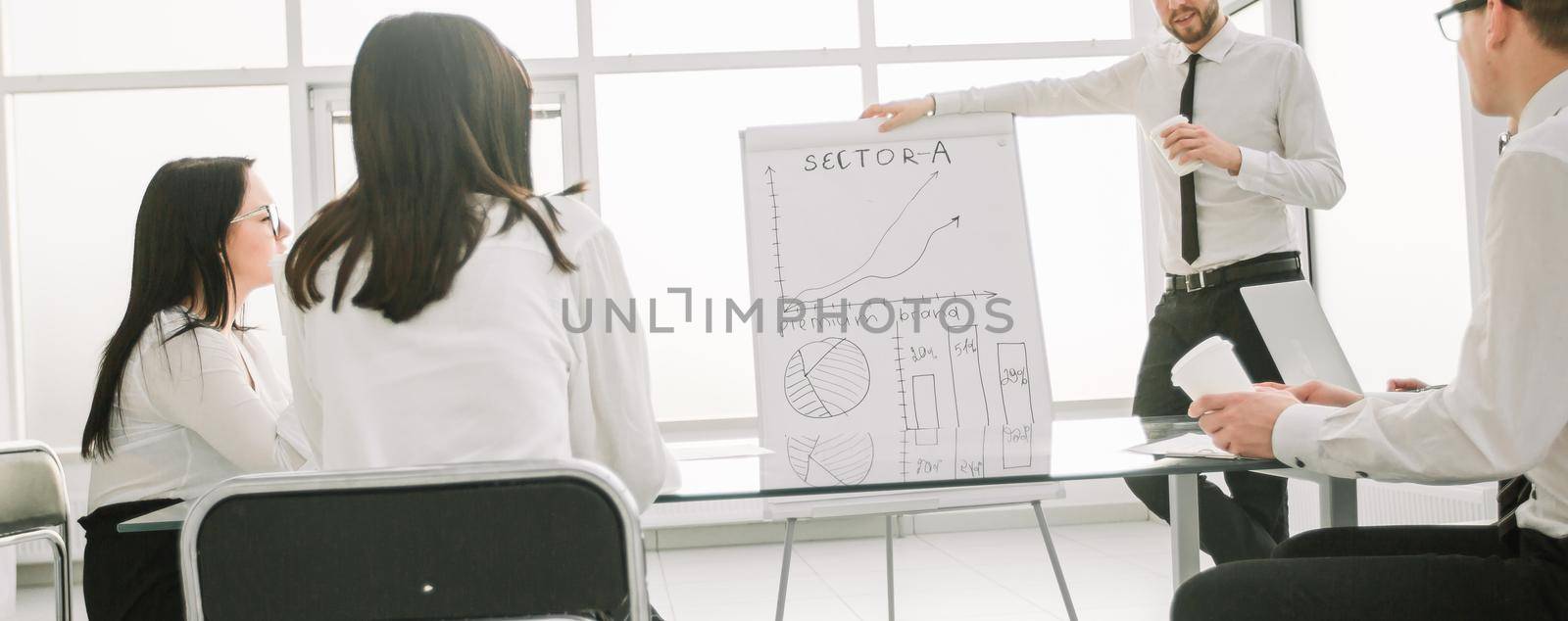 businessman at a working meeting with the business team. by SmartPhotoLab