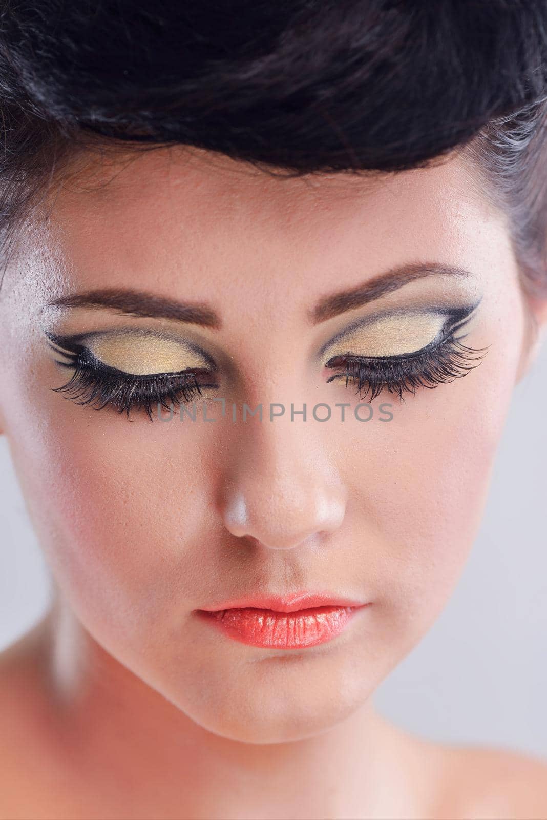 Beautiful Woman with  Luxury Makeup by dotshock