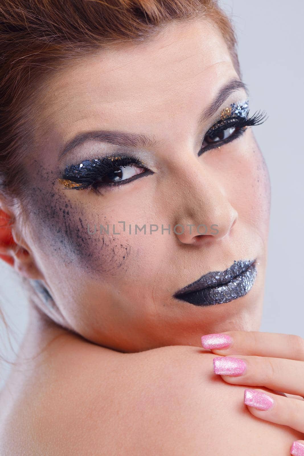 Beautiful Woman with  Luxury Makeup by dotshock