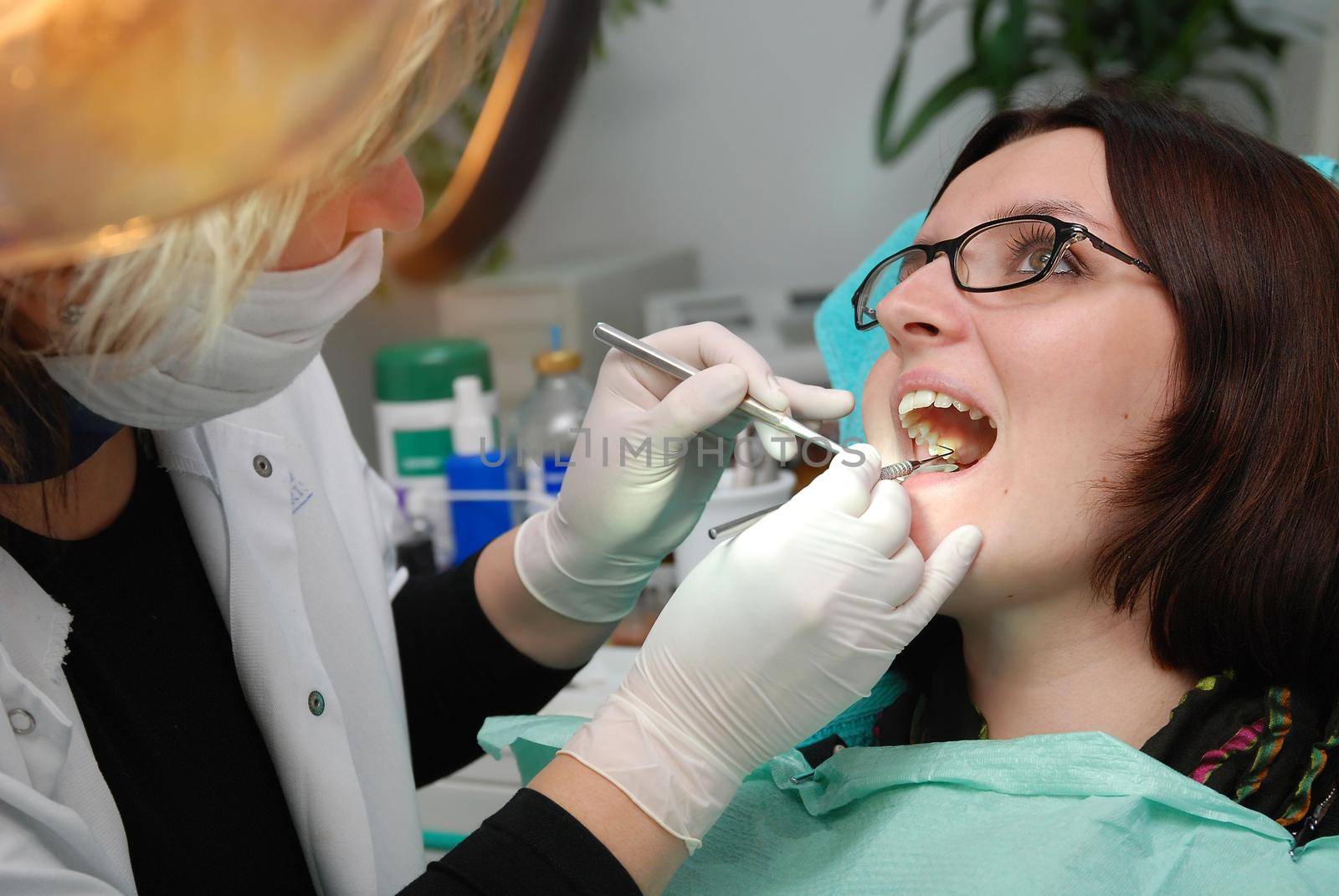 at dentist by dotshock