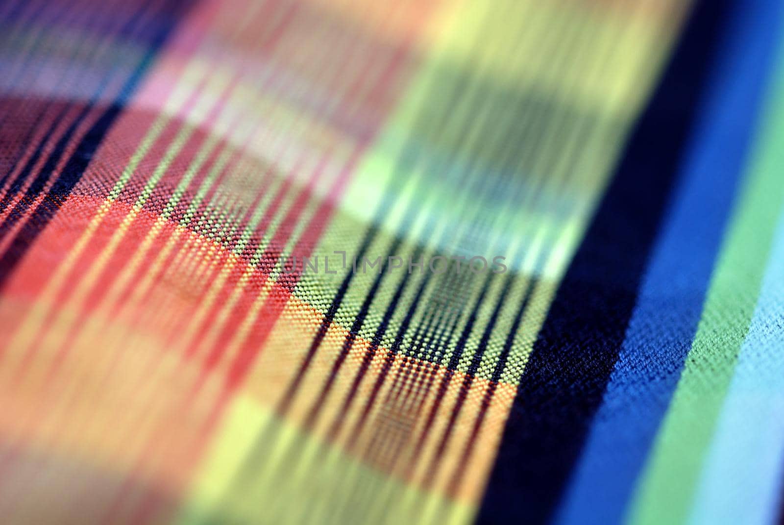 Colorful tablecloth by dotshock