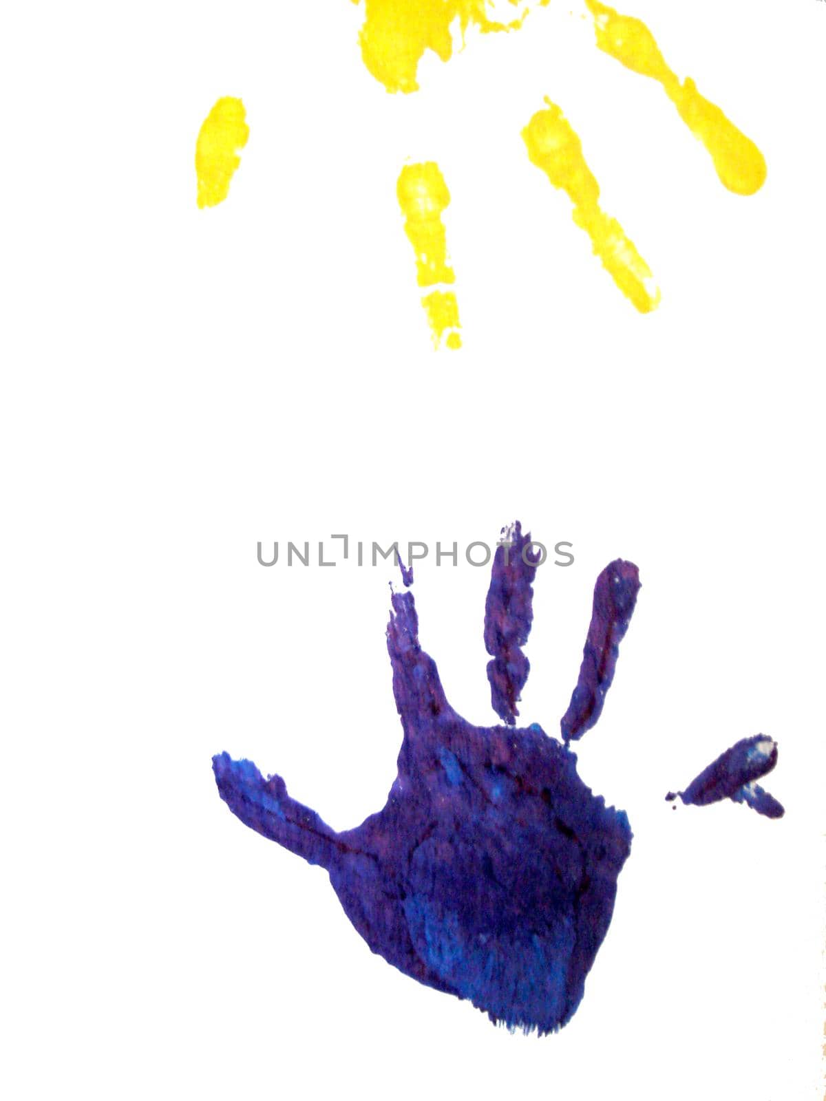 hand print by dotshock