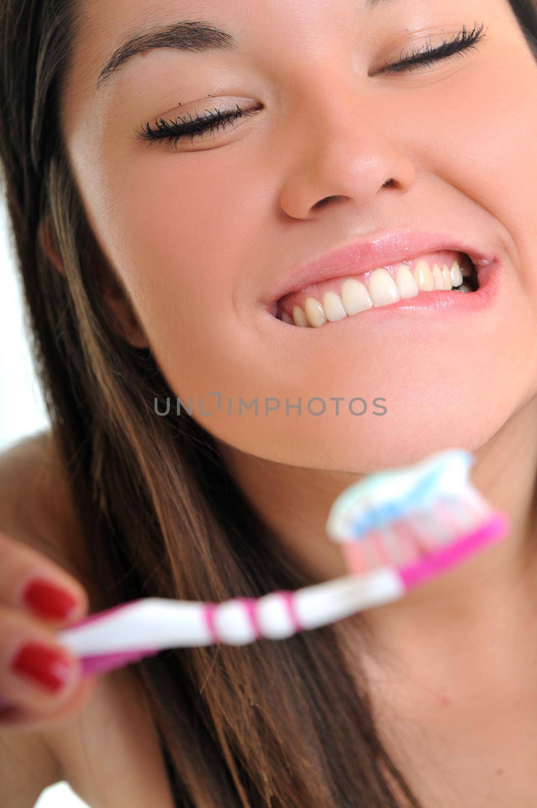 woman dental care by dotshock