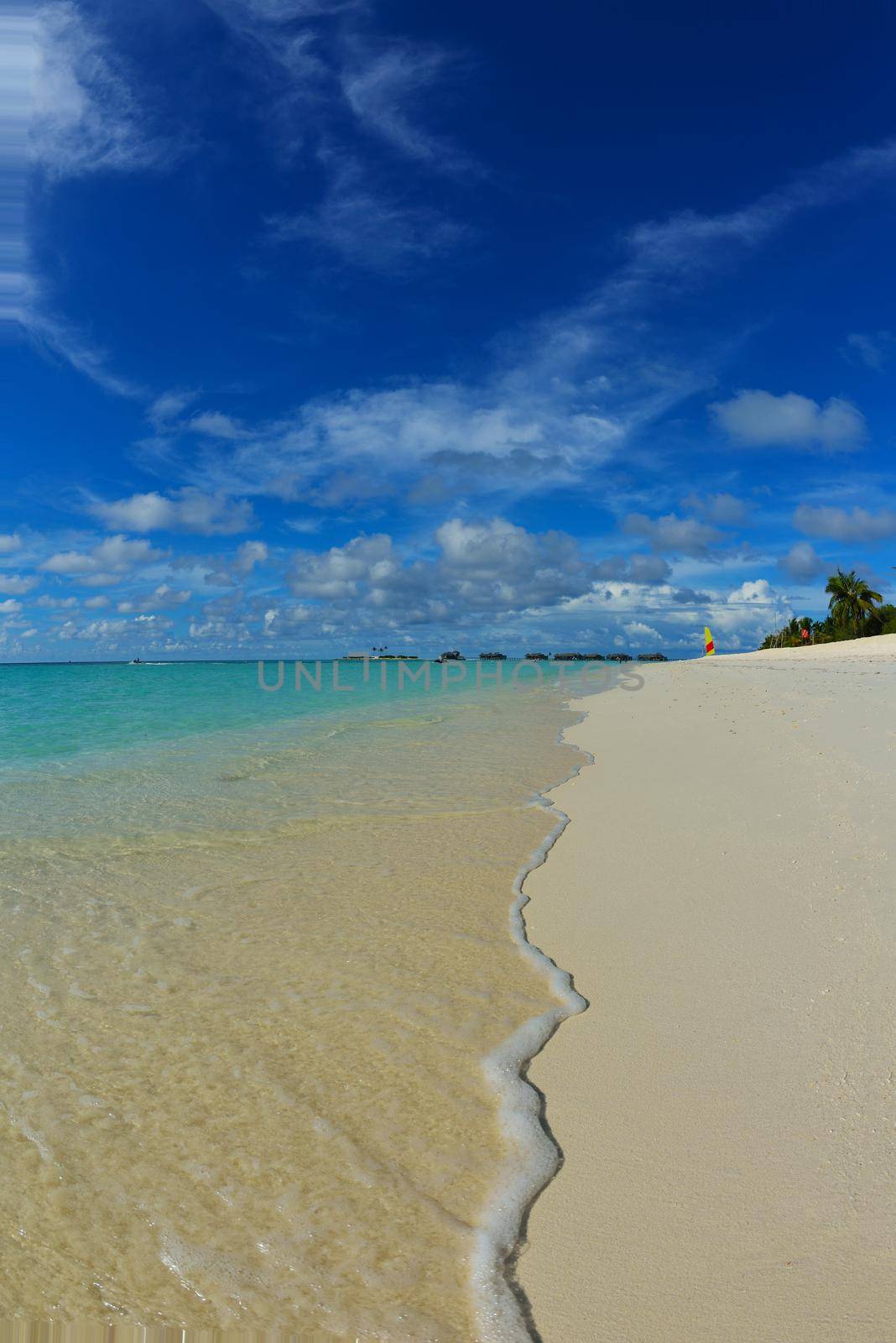 beautiful tropical beach background landscape nature sunset