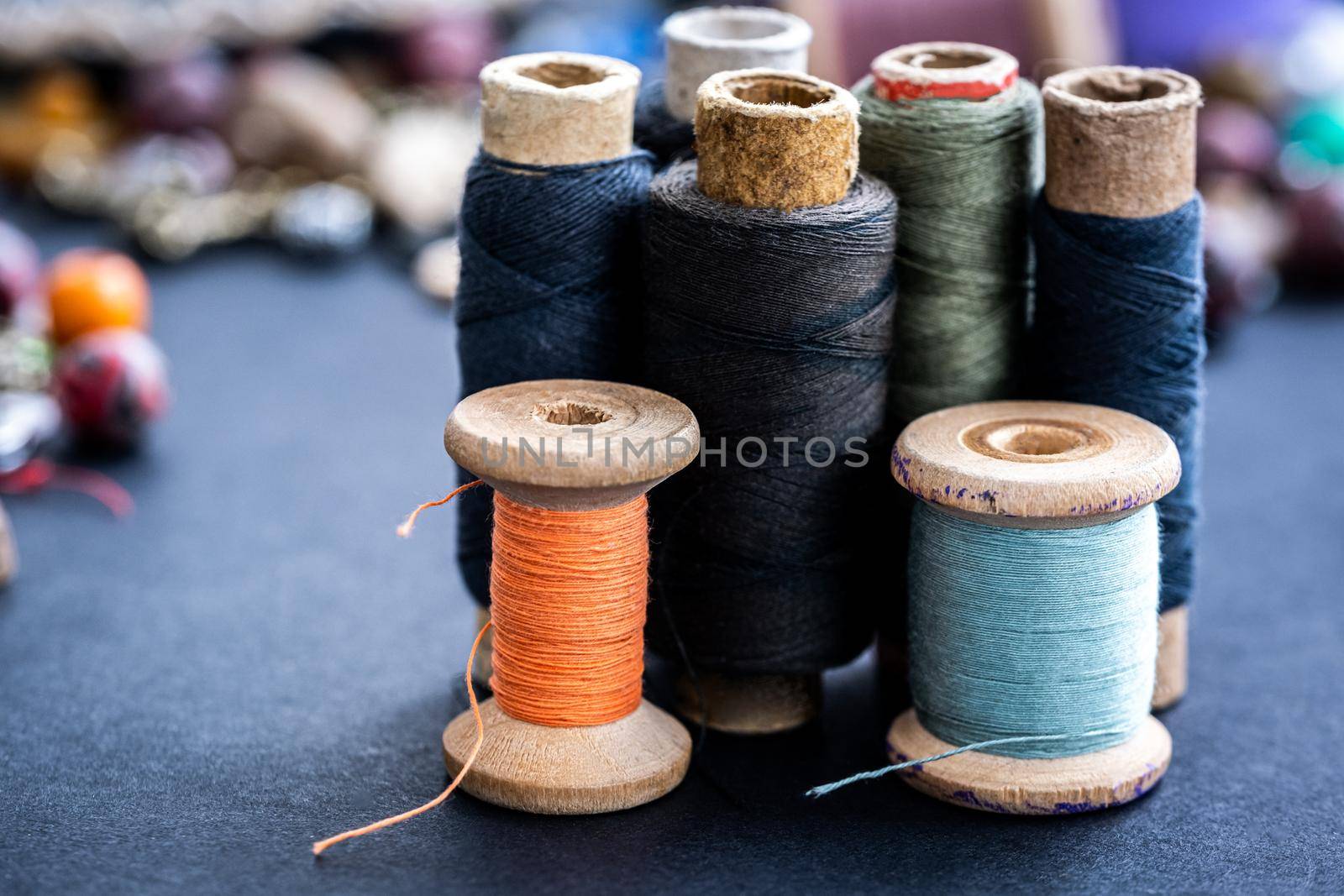 Different color thread spools by GekaSkr