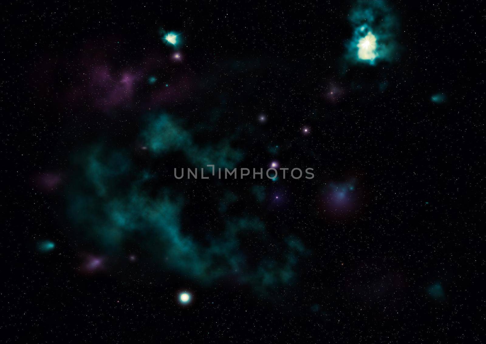 Star field in space a nebulae and a gas congestion. Elements of this image furnished by NASA .