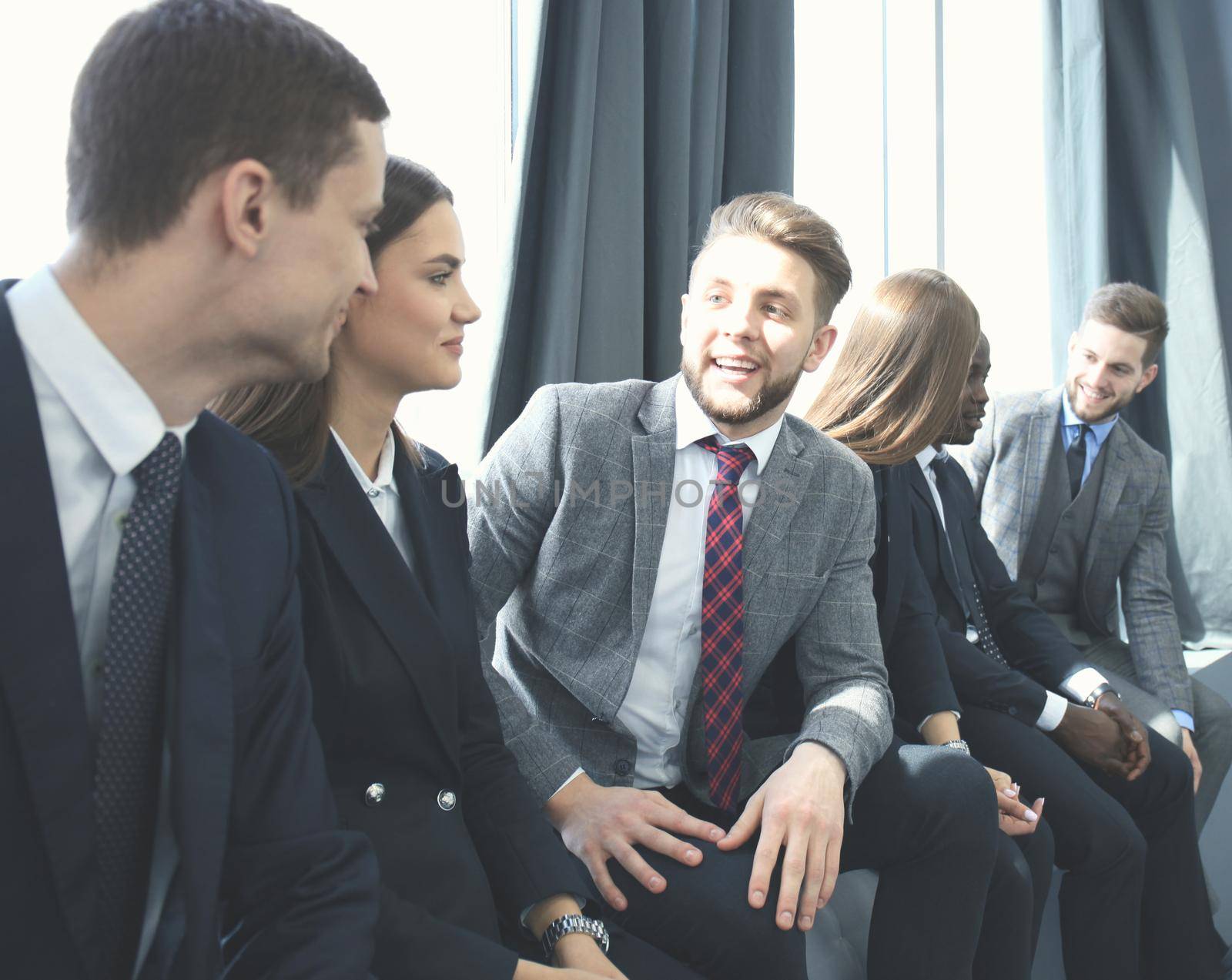 Business team having meeting in the office