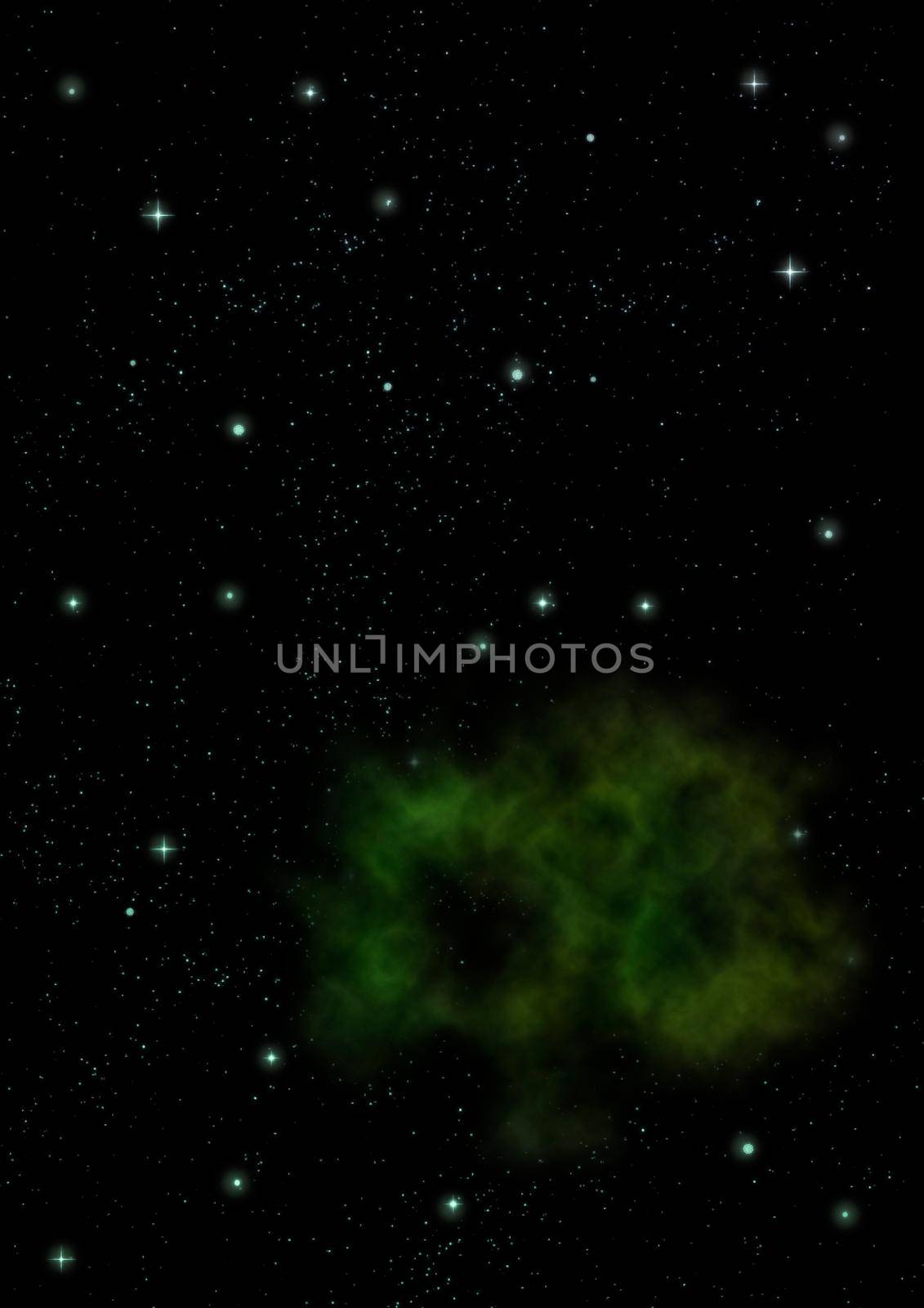 Small part of an infinite star field of space in the Universe. Elements of this image furnished by NASA .