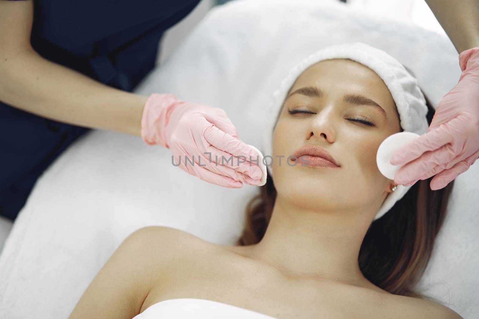 Woman in cosmetology studio on a procedures by prostooleh