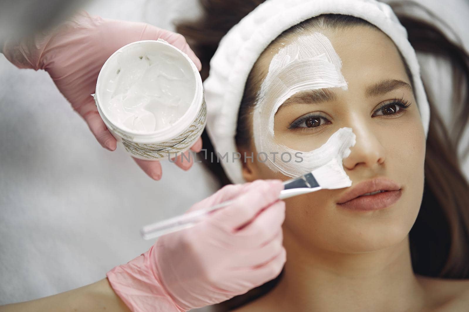 Woman in cosmetology studio on a procedures by prostooleh