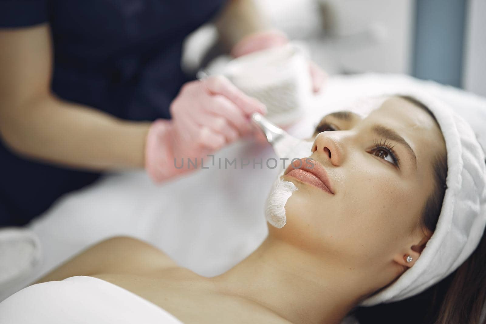 Woman in cosmetology studio on a procedures by prostooleh