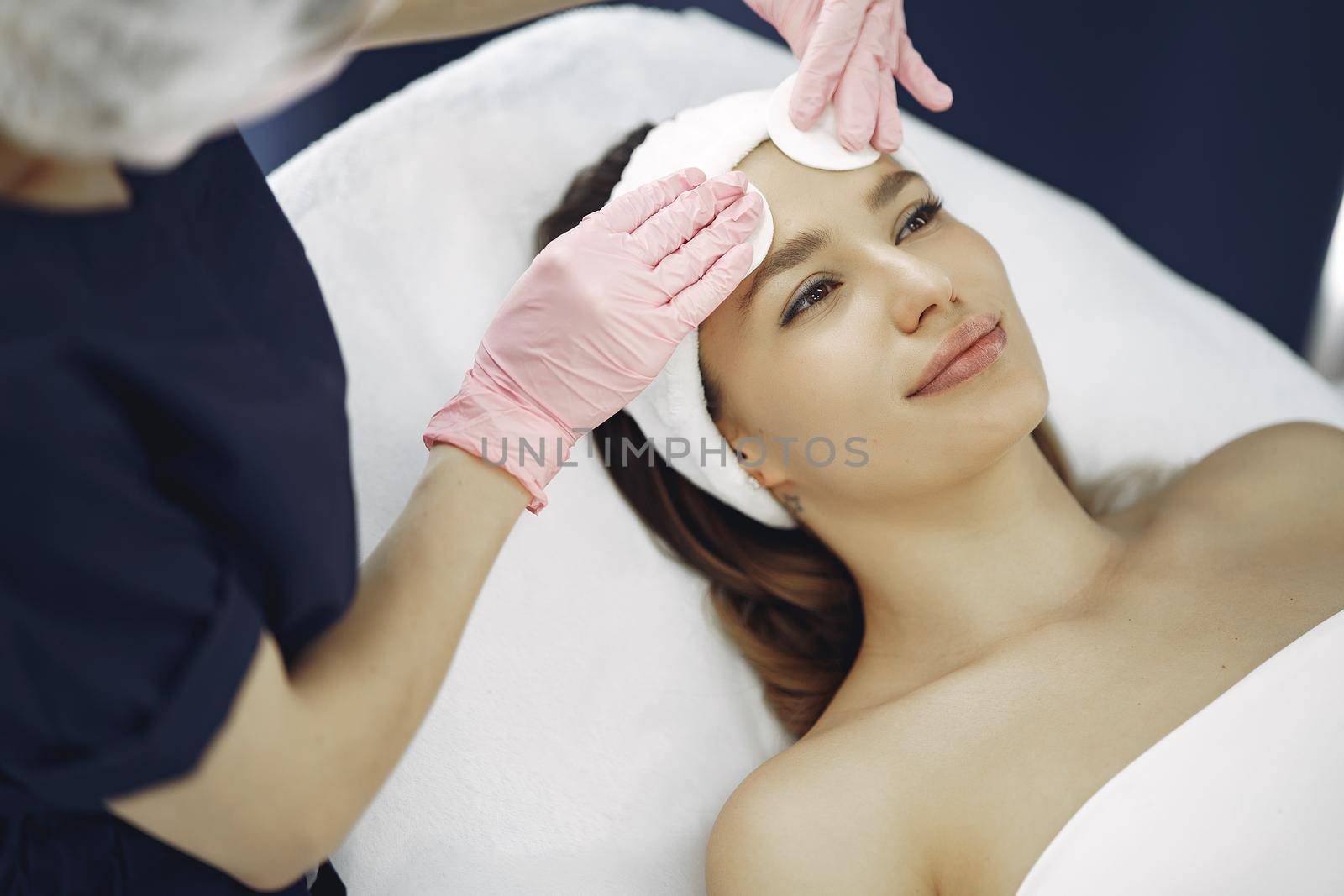 Woman in cosmetology studio on a procedures by prostooleh