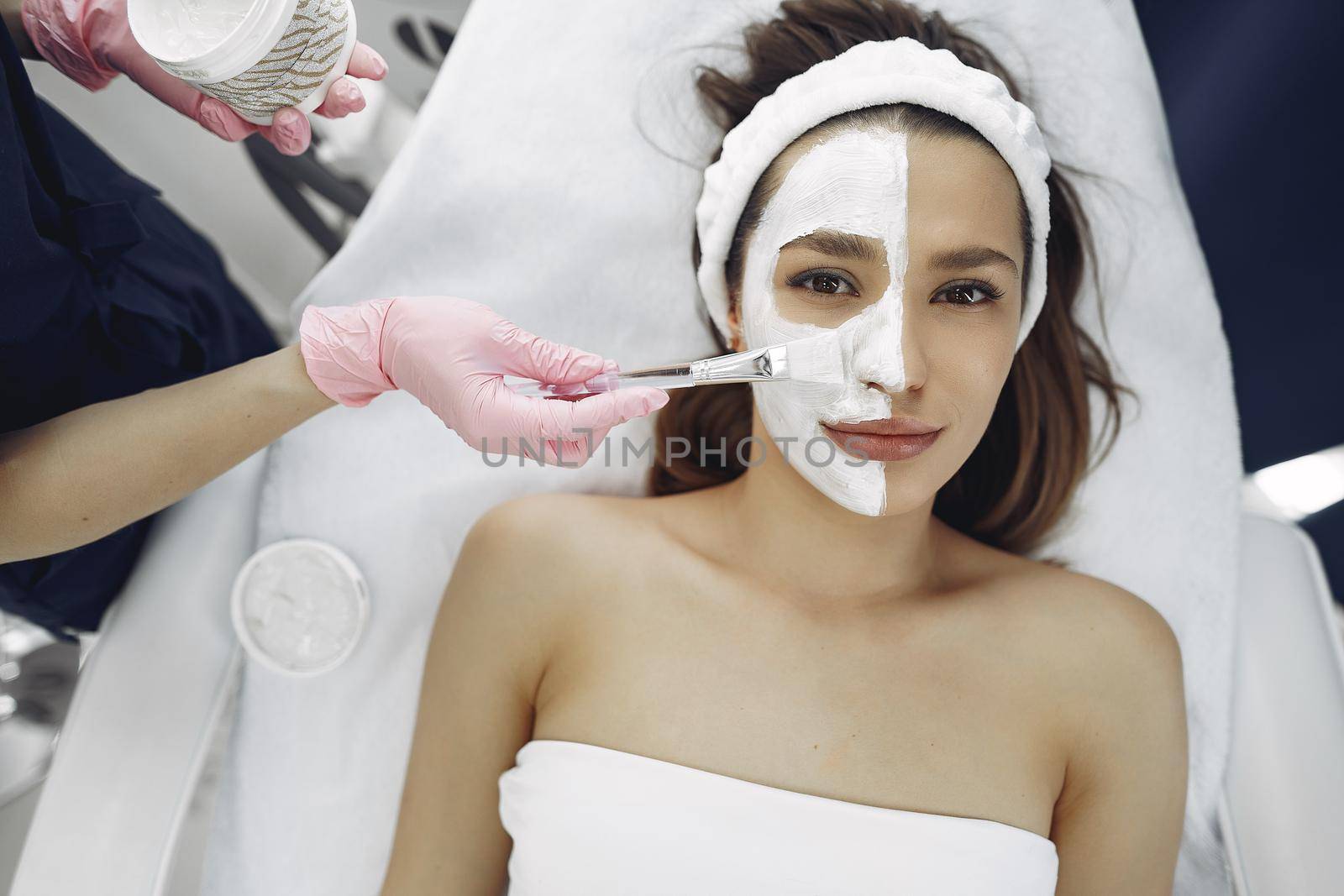 Woman in cosmetology studio on a procedures by prostooleh