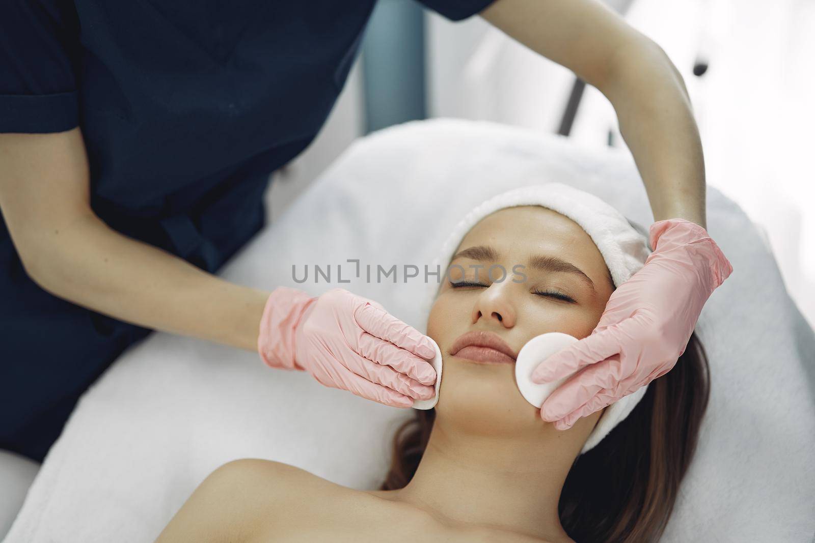 Woman in cosmetology studio on a procedures by prostooleh